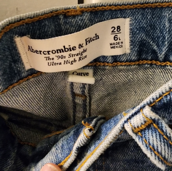 Abercrombie & Fitch Jeans Viral Abercrombie Curve Love Ultra High